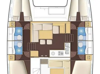 Alquiler Catamarán Lagoon con o sin  título de navegación