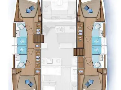 Alquiler Catamarán Lagoon con o sin  título de navegación