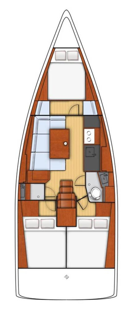 Alquiler de barcos Šibenik barato de Oceanis 38