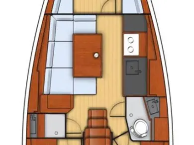 Alquiler de barcos Šibenik barato de Oceanis 38