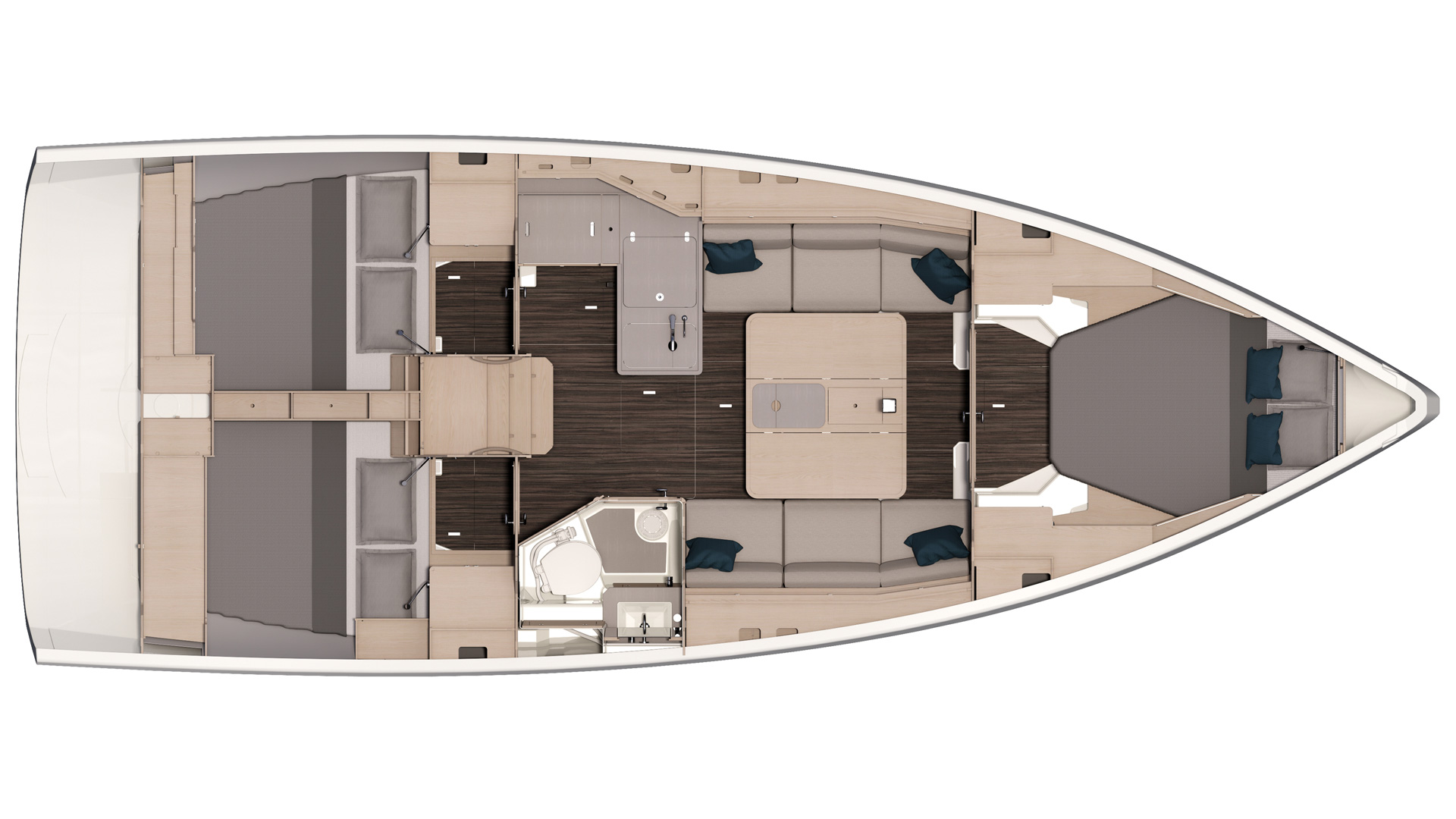 Alquiler de barcos Seget Donji barato de Dufour 37