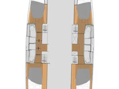 Alquiler Catamarán Fountaine Pajot con o sin  título de navegación