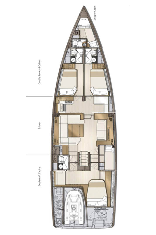 Alquiler Álimos - Jeanneau Jeanneau 60 en SamBoat