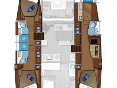 Alquiler de embarcaciones Lagoon Lagoon 46 enMarsh Harbour en Samboat