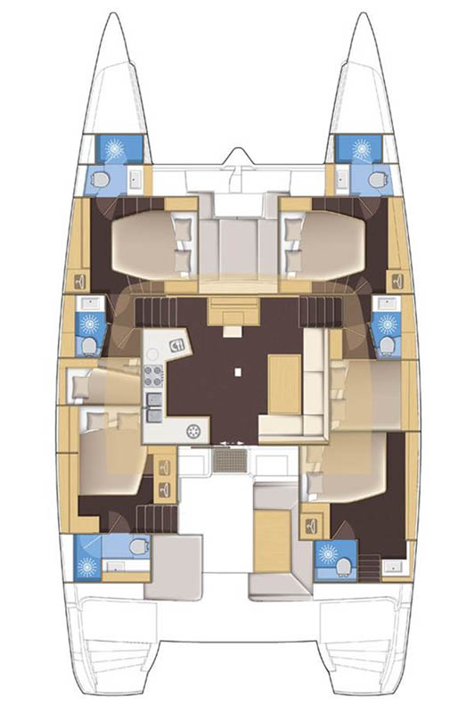Alquiler Catamarán en Palma de Mallorca - Lagoon Lagoon 52 F