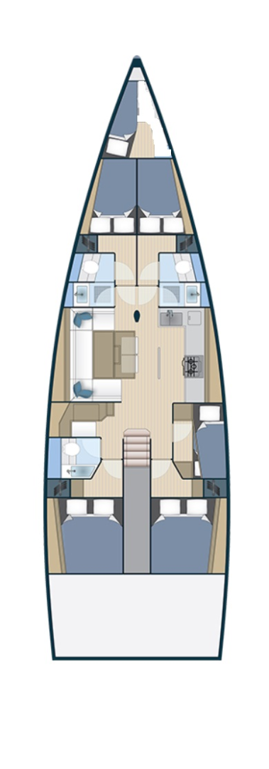Alquiler Seget Donji - More Boats More 55 en SamBoat