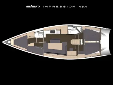 Alquiler Velero Elan con o sin  título de navegación
