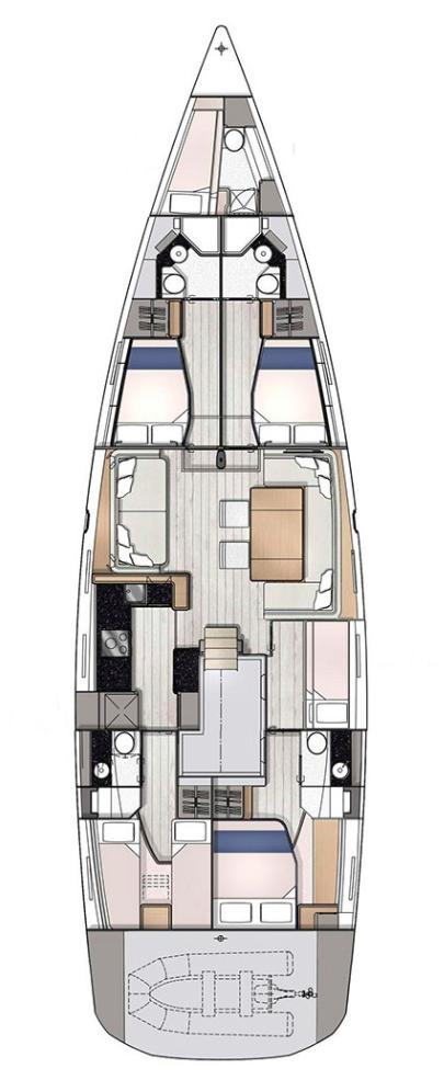 Alquiler de barcos Lávrio barato de Jeanneau 65