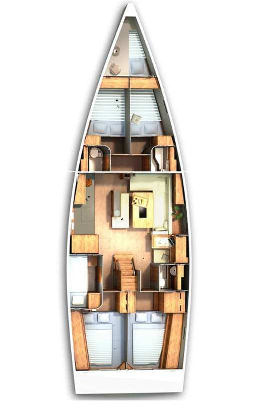 Alquiler Cos - Hanse Hanse 505 en SamBoat