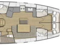 Alquiler de embarcaciones Bénéteau Oceanis 46.1 enRhodes (Ciudad) en Samboat