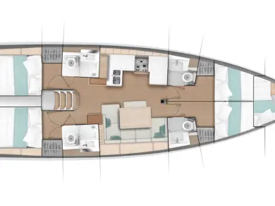 Alquiler de barcos Álimos barato de Sun Odyssey 490