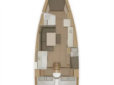 Alquiler de Velero, con o sin patrón Dufour Seget Donji