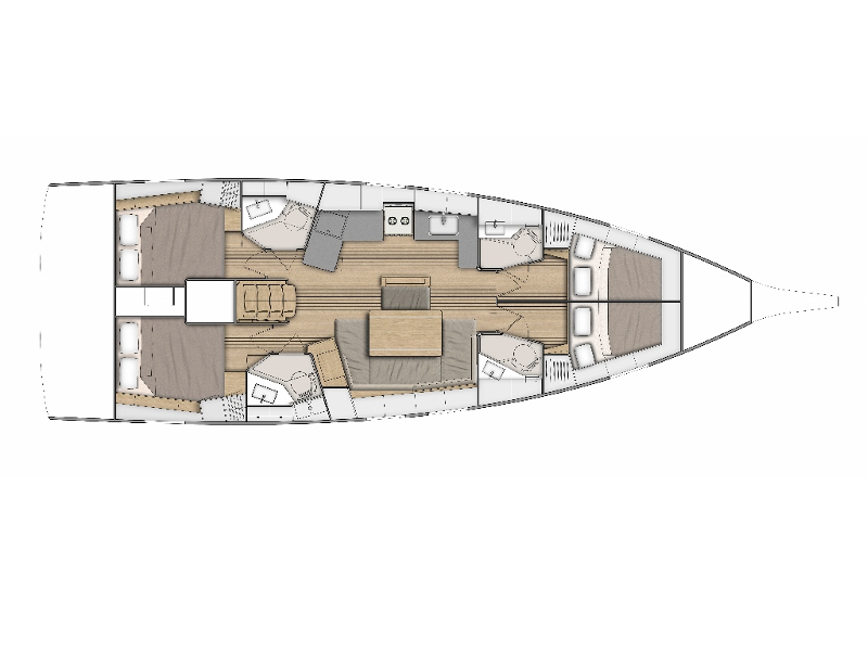 Alquiler Pomer - Bénéteau Oceanis 46.1 en SamBoat