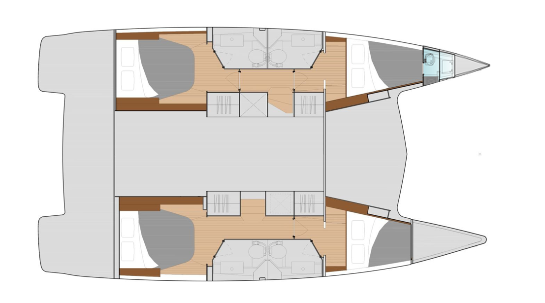 Alquiler de embarcaciones Fountaine Pajot Isla 40 enPalero en Samboat