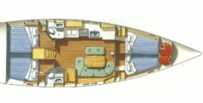 Alquiler de barcos Nikiána barato de Oceanis 473 Clipper