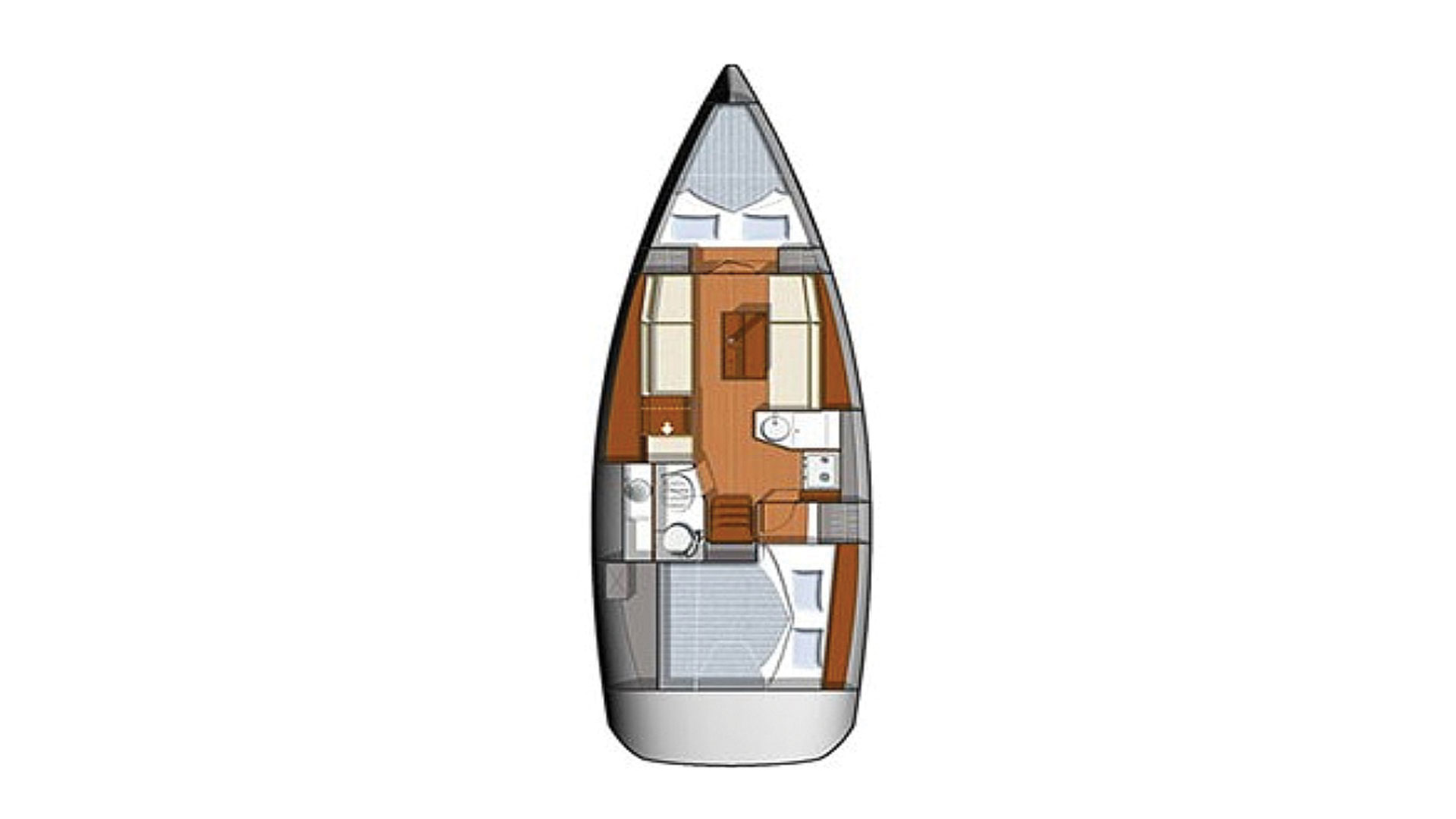 Alquiler de embarcaciones Jeanneau Sun Odyssey 33i enGouviá en Samboat