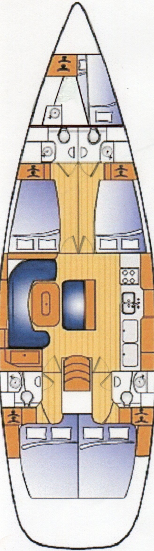 Alquiler de barcos Pula barato de Beneteau 50