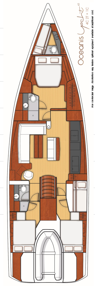 Alquiler de embarcaciones Bénéteau Oceanis Yacht 62 enSeget Donji en Samboat