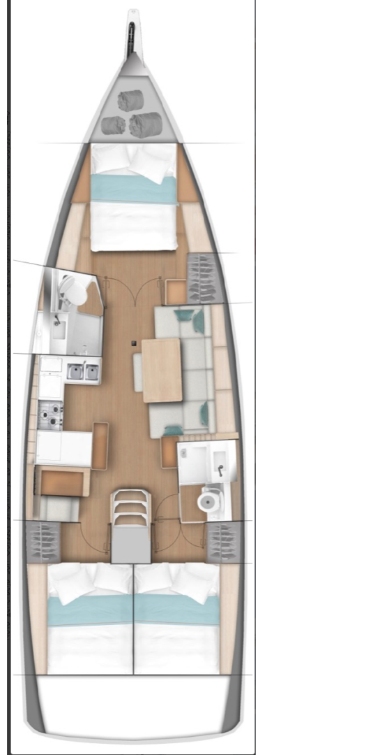 Alquiler de barcos Seget Donji barato de Sun Odyssey 440