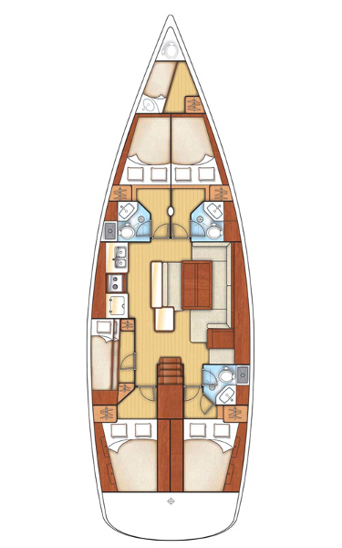 Alquiler de embarcaciones Bénéteau Oceanis 50 enVlycho en Samboat