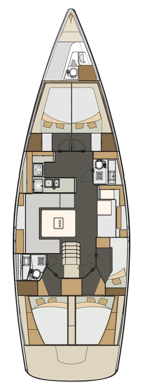 Alquiler Split - Elan Impression 50 en SamBoat