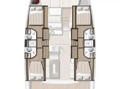 Alquiler Catamarán en Pirovac - Bali Bali 4.2
