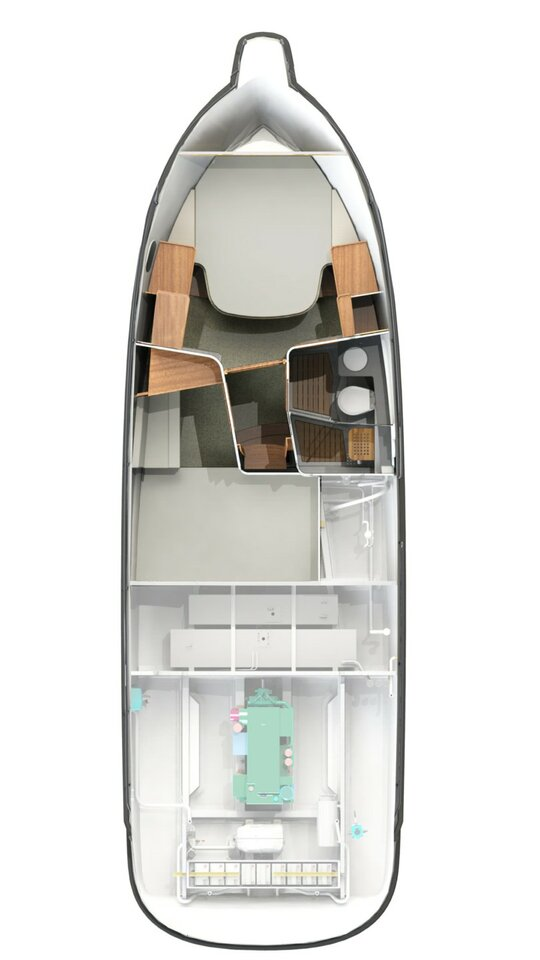 Alquiler de barcos Sukošan barato de Nimbus 365 Coupe