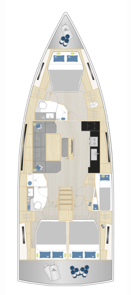 Alquiler de Hanse Hanse 460 en Šibenik