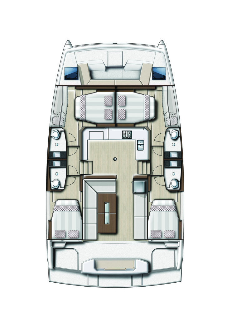 Alquiler de barcos Pirovac barato de Bali Catspace Voile