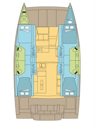 Alquiler de Catamarán, con o sin patrón Bali Álimos