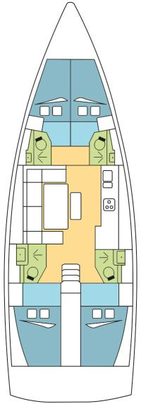 Dufour Dufour 460 Grand Large de alquiler a Kotor