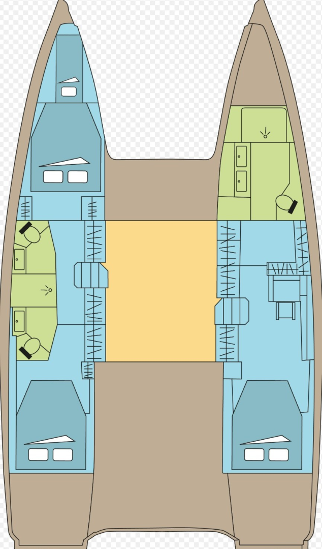 Alquiler Catamarán en Olbia - Excess Excess 13 - 3 + 1 cab.