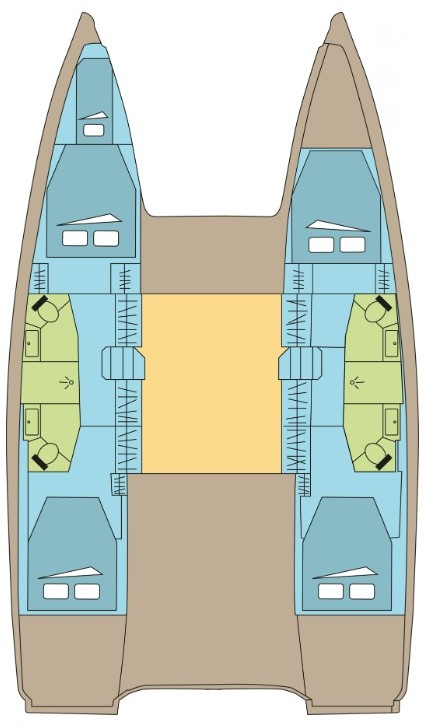 Alquiler de embarcaciones Excess Excess 13 - 4 + 1 cab. enZaton en Samboat