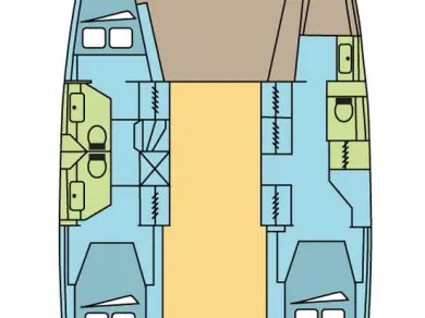 Alquiler Catamarán en Parham Town - Fountaine Pajot Isla 40