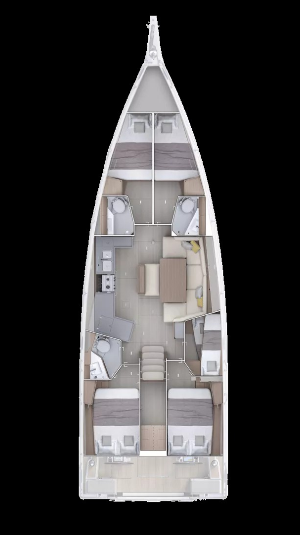 Alquiler Álimos - Bénéteau Oceanis 47 - 4 cab. en SamBoat