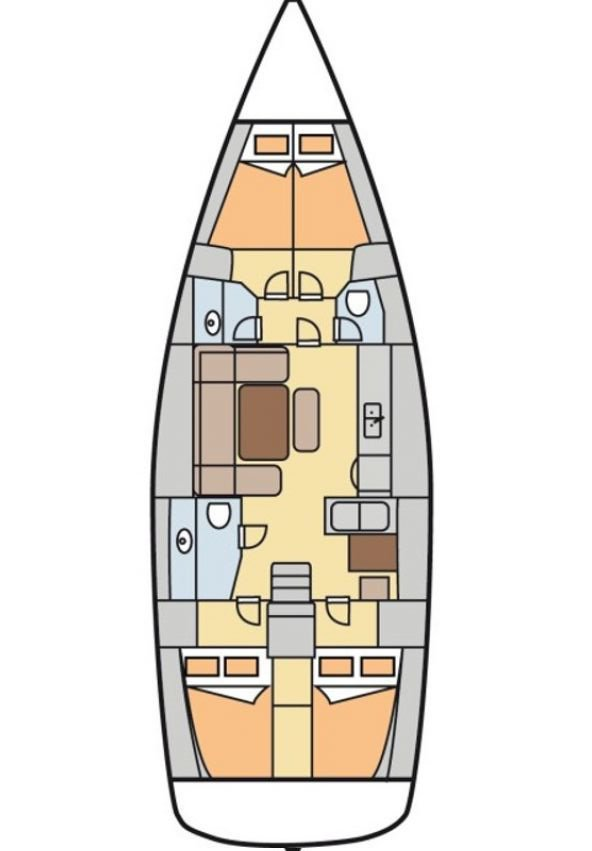 Alquiler de barcos Fethiye barato de Dufour 450 Grand Large