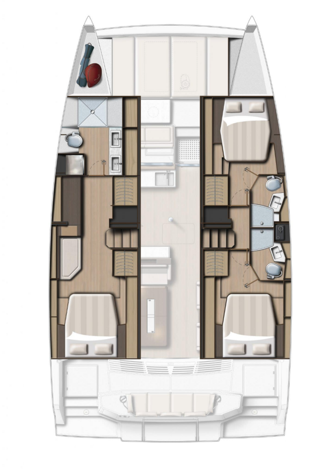 Alquiler Catamarán en Marsh Harbour - Bali Bali 4.4