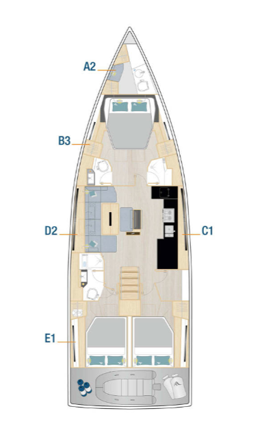 Alquiler Marsella - Hanse Hanse 510 en SamBoat