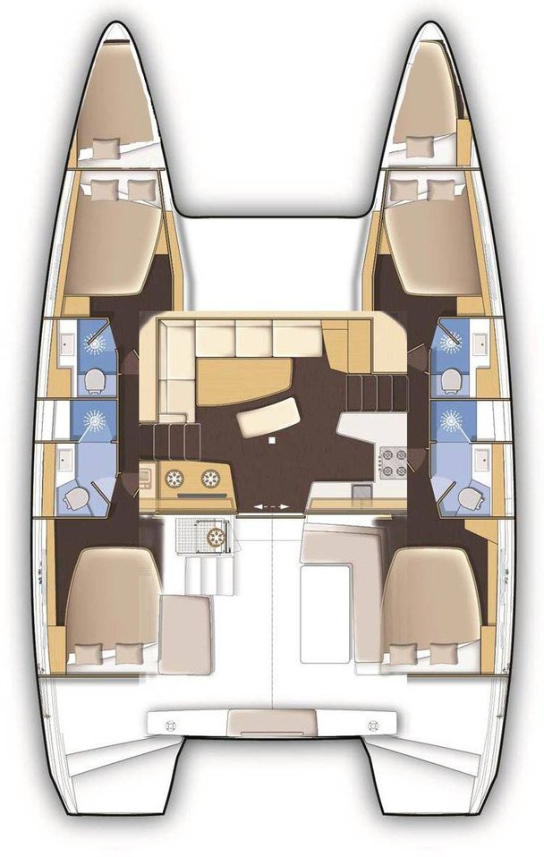 Alquiler Catamarán en Rogoznica - Lagoon Lagoon 42