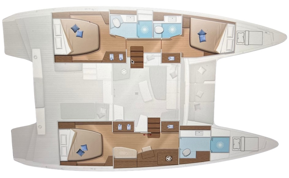 Alquiler de embarcaciones Lagoon Lagoon 42 Millenium enRogoznica en Samboat