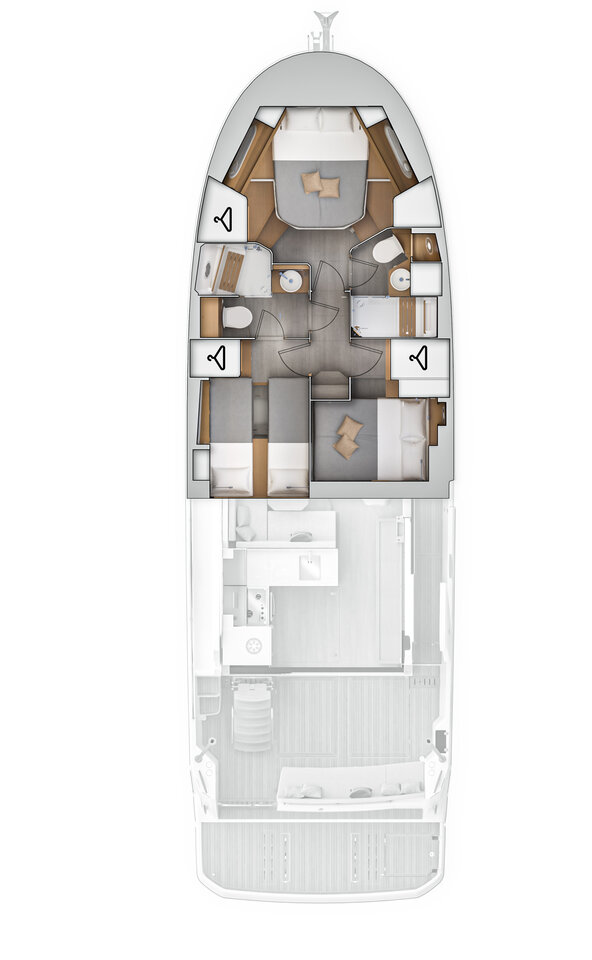 Alquiler Rogoznica - Bénéteau Swift Trawler 48 en SamBoat