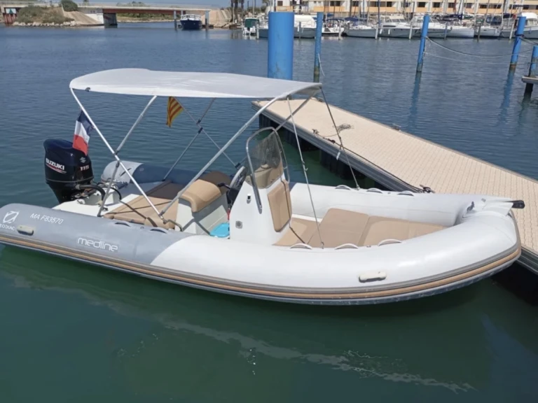Alquiler Neumática en Antibes - Zodiac Medline 580