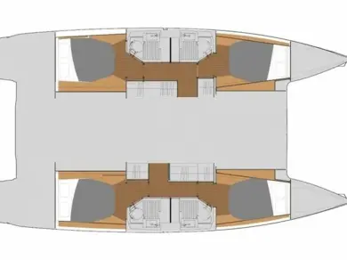 Alquiler Catamarán Fountaine Pajot con o sin  título de navegación