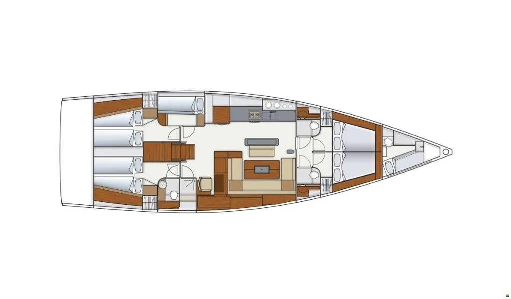Alquiler Velero en Primošten - Hanse Hanse 575