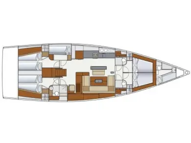 Alquiler Velero en Primošten - Hanse Hanse 575