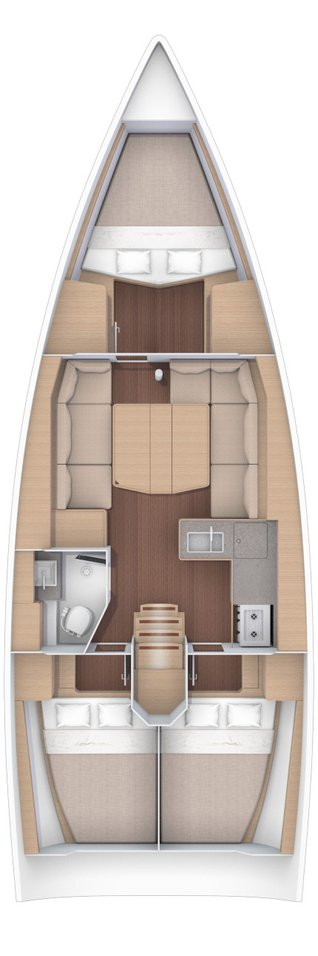 Alquiler de embarcaciones Dufour Dufour 390 enLa Rochelle en Samboat