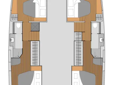 Alquiler Catamarán Fountaine Pajot con o sin  título de navegación