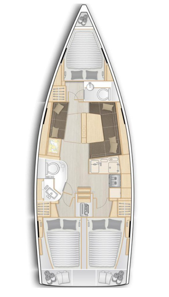 Alquiler de embarcaciones Hanse Hanse 388 enDénia en Samboat