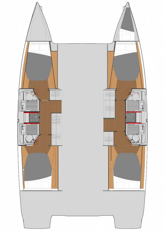 Alquiler Catamarán en Pomer - Fountaine Pajot Astrea 42