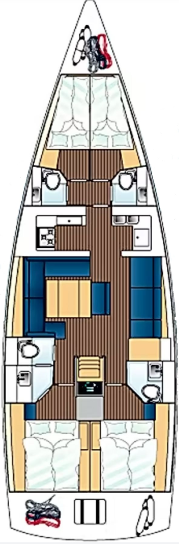 Alquiler de Velero, con o sin patrón Dufour San Vincenzo